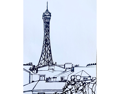 Paris sketching