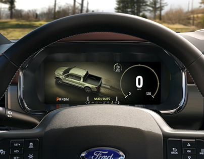 Ford F-150 - mud ruts drive mode - 3D