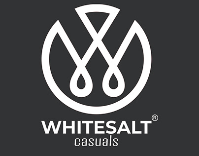 whitesalt logo branding