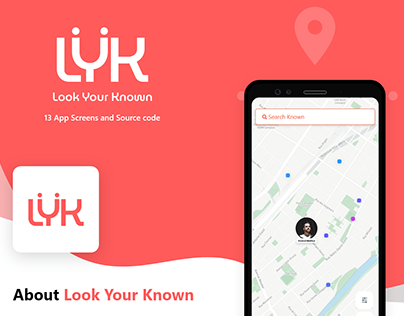 Location Tracking App UI Concept