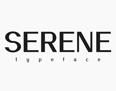 Serene Typeface - Free Font