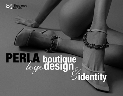 "PERLA" boutique logo design and identity