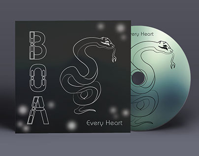 Boa Album Cover and Booklet