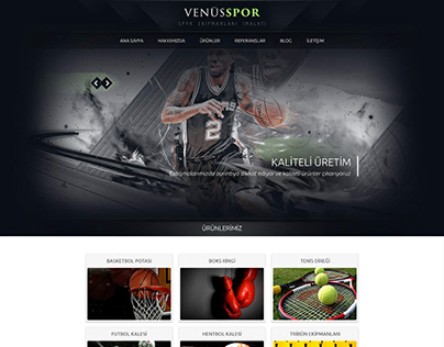 Venus Spor Web Development