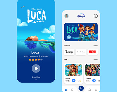 Disney App - UIDesignz