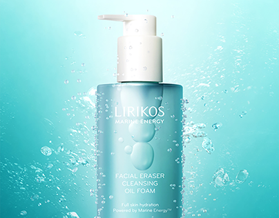 LIRIKOS Marine Energy Skin Care Product Packaging