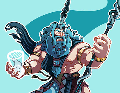 Character Design Challenge: Poseidon
