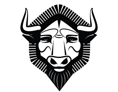 Bull vector image