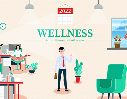 【網頁設計】wellness健康促進個人化網站－wellness website