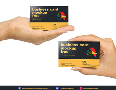 Free PSD - Horizontal Business Card 2 Download