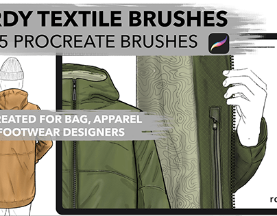 RDY Design Textile Brushes For Procreate