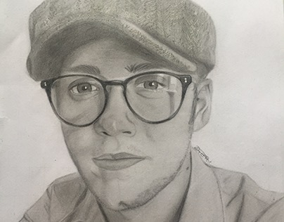 portret tekening Niall Horan
