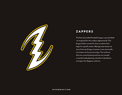 Zappers Logo and Uniform