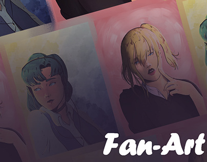 Fan-Art (Sailor Mercury y Hayaska Ai)