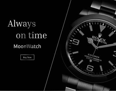 MoonWatch (Watch Web desing) UX UI