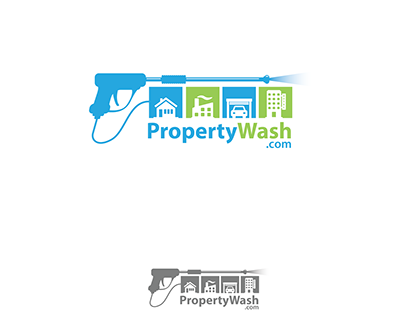 Logo Design Concepts for a Property Cleaning Company