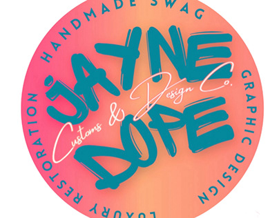 Jayne dope Customs & design company logo
