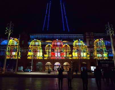 Blackpool Tower Projection Mapping