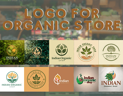 Logo design for organic Store