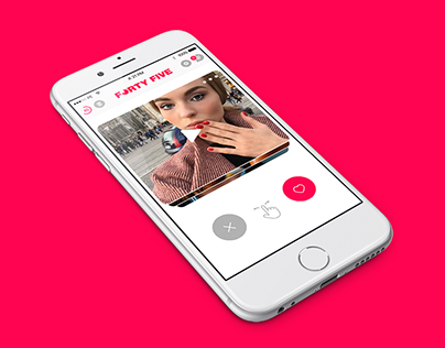 Forty Five — mobile dating app