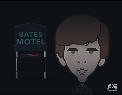 Bates Motel | characters | Illustration - ilustración