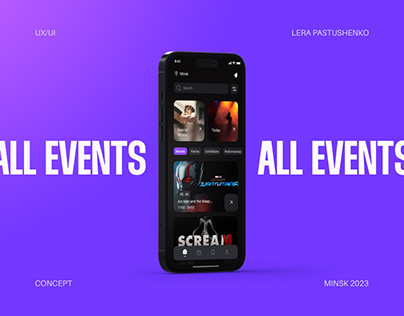 Mobile App for searching events