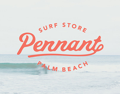Pennant Surf Store - Branding