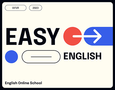 Easy English School | Website design