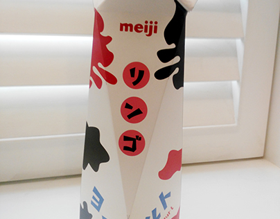 Student Work- Meiji Yogurt Drink Packaging