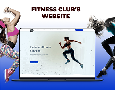 Корпоративный сайт для фитнес клуба "EVO"