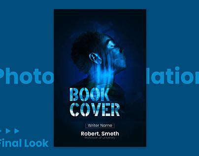 Photo Manipulation Book Cover Design Template