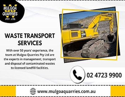 Waste Disposal Trasport Services in NSW | Mulgoa