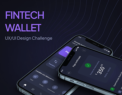 Fintech Wallet App - UX/UI Design
