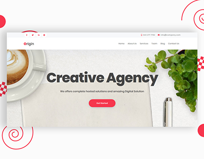 Origin - Creative Agency Website