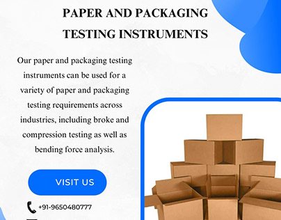 Paper And Packaging testing instruments