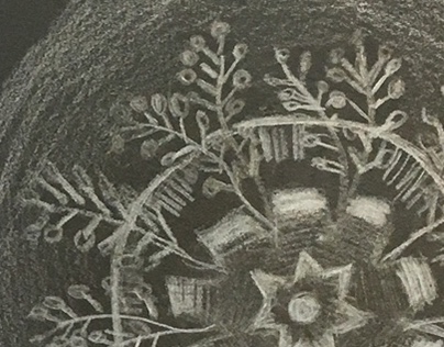 Ernst Haeckel Inspired B&W Illustration - Gr. 8 KMS
