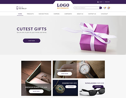 E-commerce for Gift shop