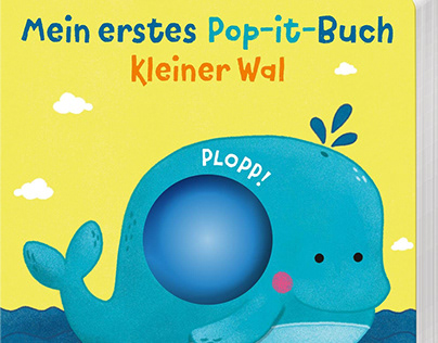 "Mein erstes Pop-it-Buch - Kleiner Wal" - Book