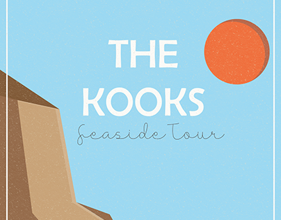 Poster The Kooks Seaside