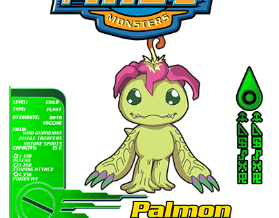Digimon x Mxlo Store - Palmon