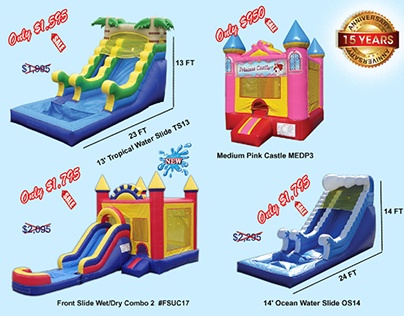 Get Bounce Houses Wholesale