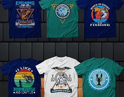 Fishing T-Shirt Design