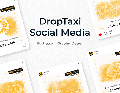DropTaxi - Social Media