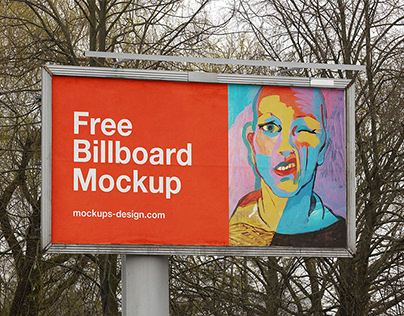 Spring Billboard Mockup