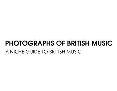 Photographs Of British Music