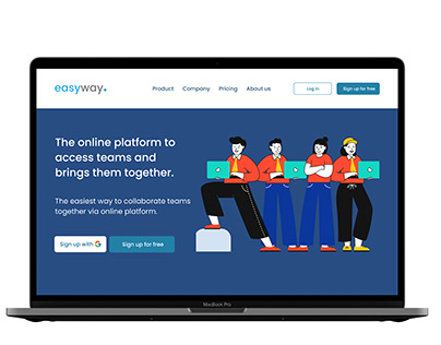 Easyway | Online Platform Website Concept