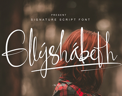 Ellyshabeth Signature Script Font
