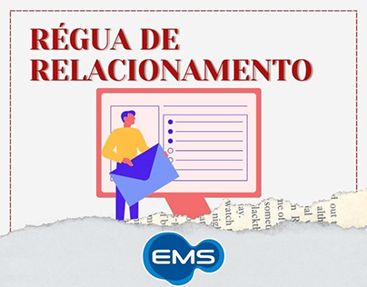 E-mails para régua de relacionamento EMS Saúde.