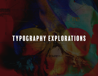 Typography explorations