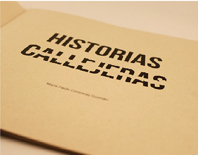 Historias Callejeras proyecto Editorial